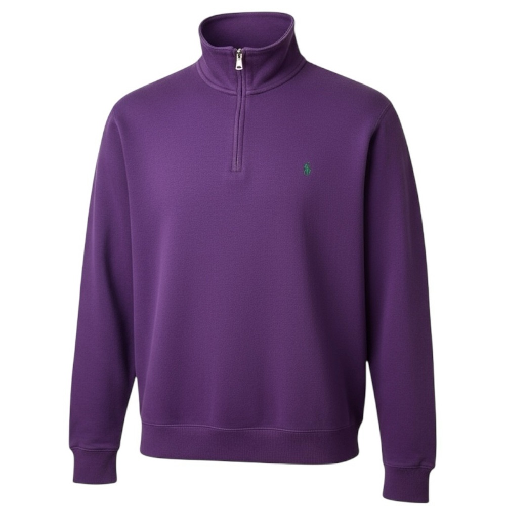 🧵 Polo Ralph Lauren Men’s Half Zip Pullover Sweatshirt 👕‎ Sz L